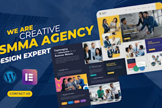 create digital agency wordpress, only fans website or smma agency website