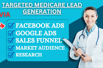 home care, health care and medicare insurance leads using facebook or google ads