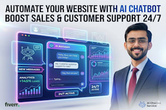 create ai chatbot for business automation and customer support