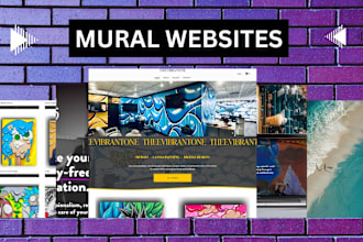 mural website, muralist website, redesign mural website, artist website