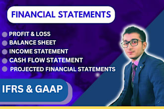 prepare financial projections and financial statements