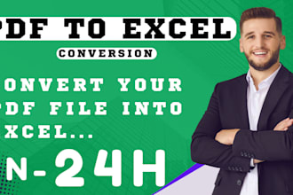 convert pdf to excel