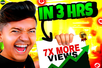 design amazing thumnail fiverr gig image