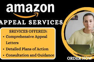 write amazon appeal letter poa section 3 for account suspension reinstatement