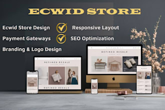 design ecwid store ecommerce website design dropshipping ecwid online redesign