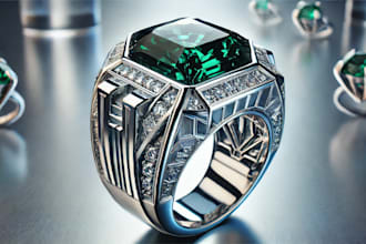 create you a printable ring design and 3d model