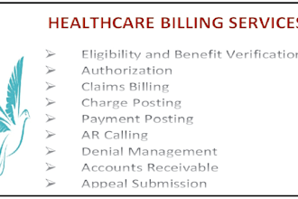 do medical billing, ar calling, insurance verification