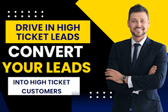 be your high ticket sales closer b2b sales lead pipeline sales representative