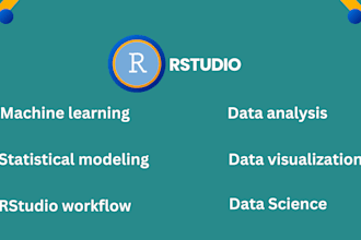 be rstudio expert ,data analysis, visualization, and modeling