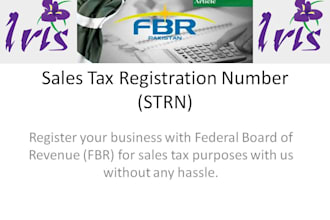 register your business for gst sales tax with fbr paksitan