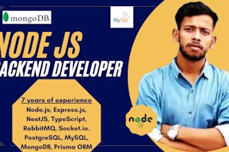 backend expert node js nest js typescript javascript mongodb mysql