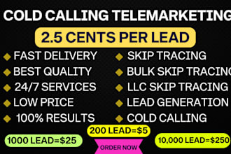do real estate cold calling, bulk skip tracing for real estate