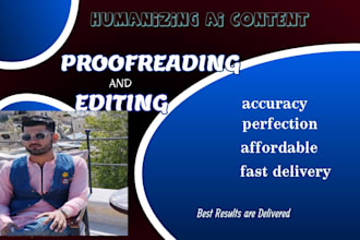 paraphrase, edit and proofread your ai generated content