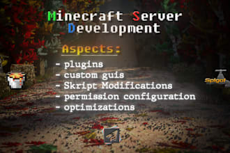 develop your minecraft server