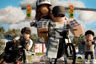 create a complete roblox game with weapons, map, model and script your game