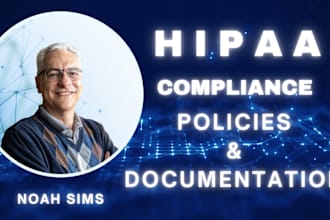 draft hipaa, iso 27001 compliance documents, policies for your firm