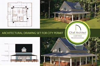 create architectural blueprints using chief architect