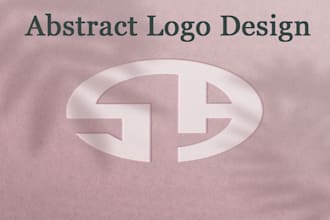 design fancy abstract logo