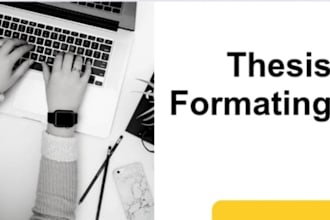 fully format or set the correct layout of your thesis, dissertation or phd