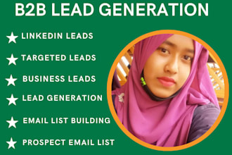 be b2b lead generation expert