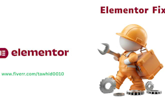 fix your elementor issue in 24 hours