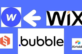 build code development platform, bubble, webflow, airtable, sharetribe