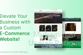 create a responsive and user friendly ecommerce platform