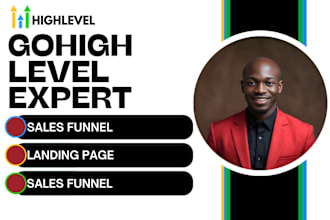 set up gohighlevel landing page go high level sales funnel ghl website expert