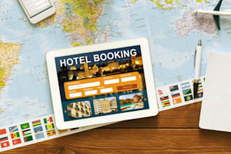 develop your hotel booking app, hotel booking website