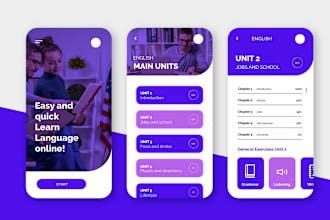 do UI UX design, mobile app UI design, figma, wireframe, prototype, framer