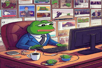 design a memecoin video for your crypto project