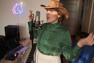 be your male lead vocalist for country, rock, folk song as female singer