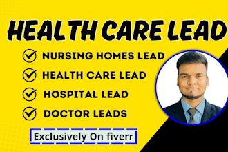 build doctor, chiropractor, dentist contact email list