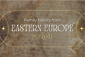 do a genealogy research of your polish ancestors
