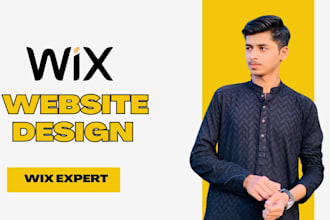 design wix website and re design wix website