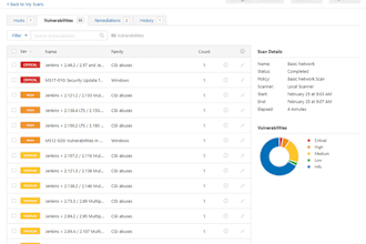 do vulnerability scanning with nessus