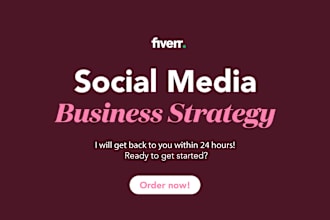 create a social media content strategy and monthly calendar
