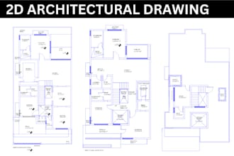 create detailed cad drawings and floor plans