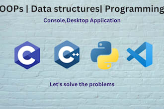 do c, cpp ,oop, python, programming tasks and projects