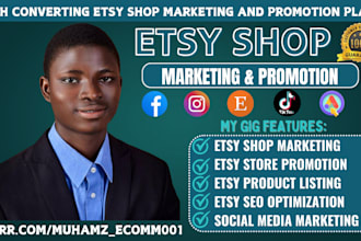 etsy promoton etsy rank digital product listing etsy store creation etsy sales