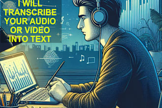 transcribe audio or video to text