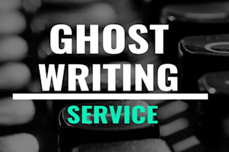 ghostwrite 30k nonfiction ebooks and ghost book writer with formatting paperback