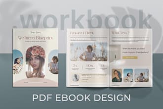 design workbook, worksheet, brochure, PDF lead magnet ebook
