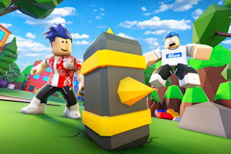 script and model roblox game, war world, 2d to 3d game, roblox simulation, obby