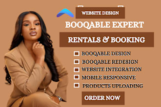 build booqable rental service website, online booking, booqable website redesign