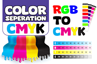 halftone rgb, pantone, cmyk, spot screen printing, simulated color separation