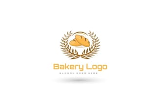 design for a bakery that says logo