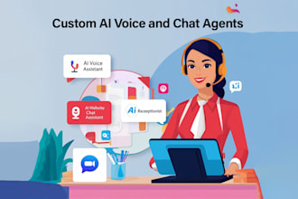 build custom ai voice callers, chat assistants, and website chatbots