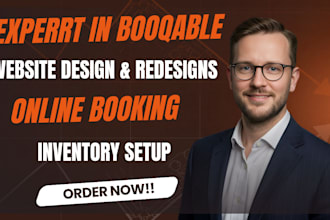 do booqable rental website, booqable booking website, rental website design