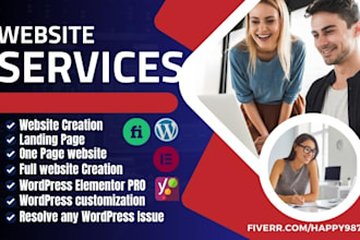 design redesign clone copy edit build rebuild fix or develop wordpress website